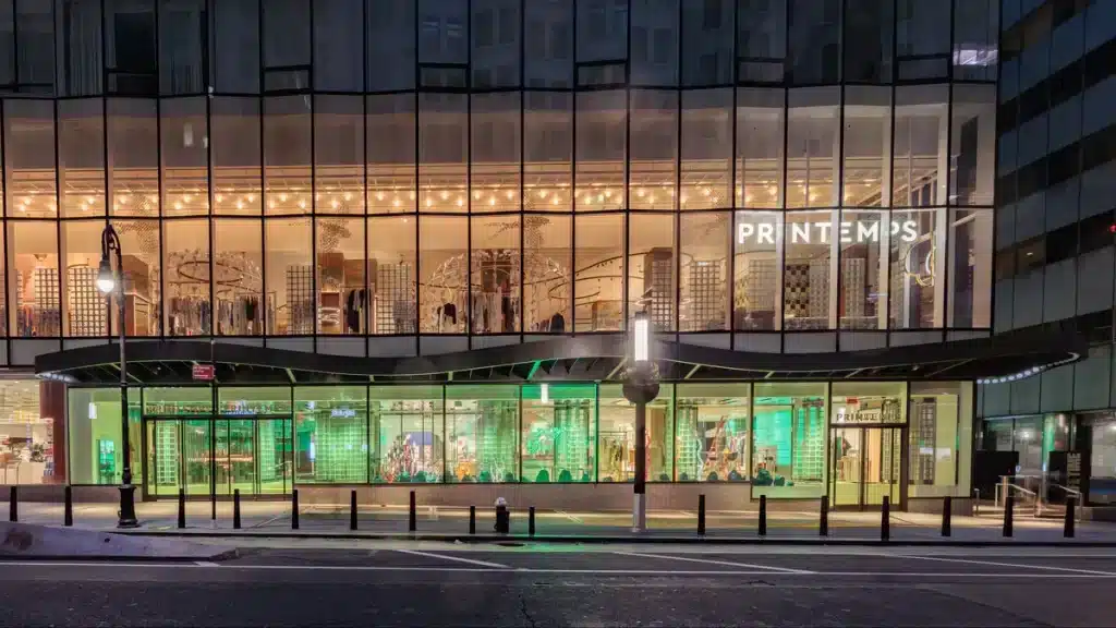 Devanture Printemps New York