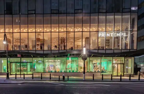 Devanture Printemps New York