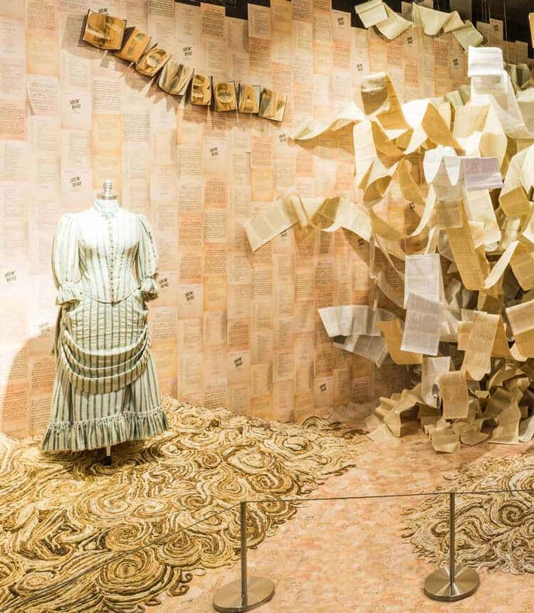 Backstage des scènes de théatre de broadway