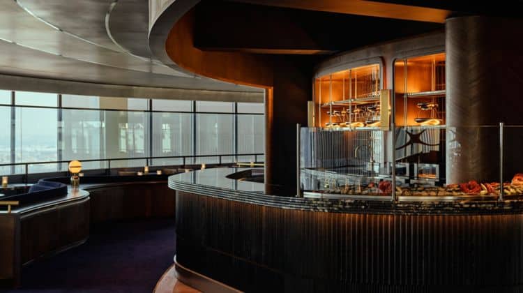 Bar et Buffet du lounge, The View à New york