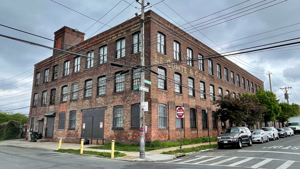 Building en briques à Red Hook