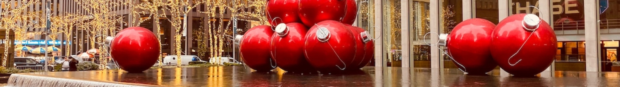 Décorations de Noël à New York