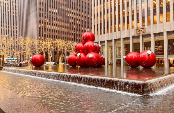 Décorations de Noël à New York
