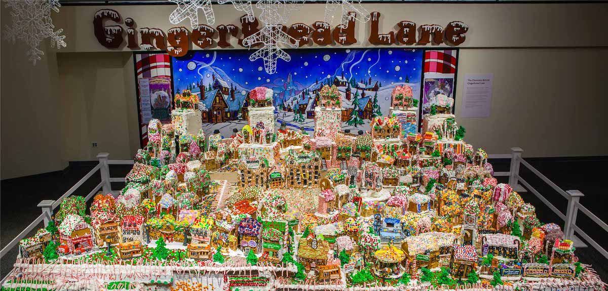 Gingerbread Lane, maisons en pain d'épices à New York