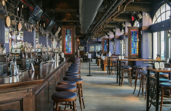 Intérieur d'un pub newyorkais