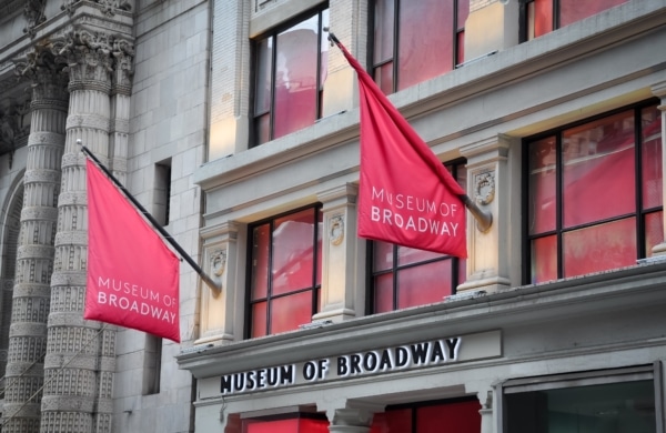 Entrée du museum of broadway
