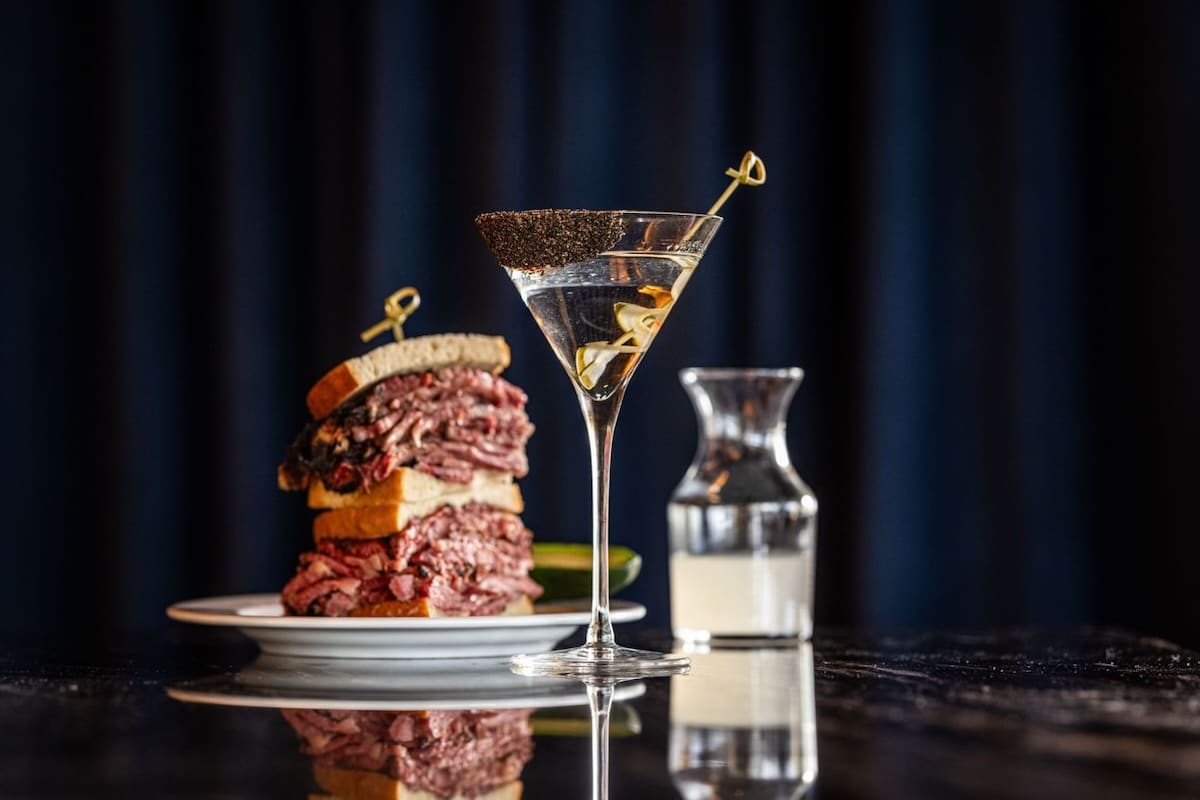 Cocktail proposé au restaurant the View à New York