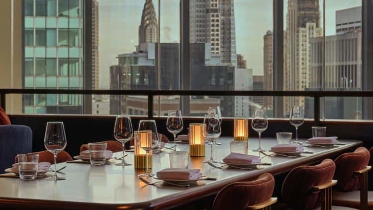 Vu depuis le restaurant Mariott Marquis