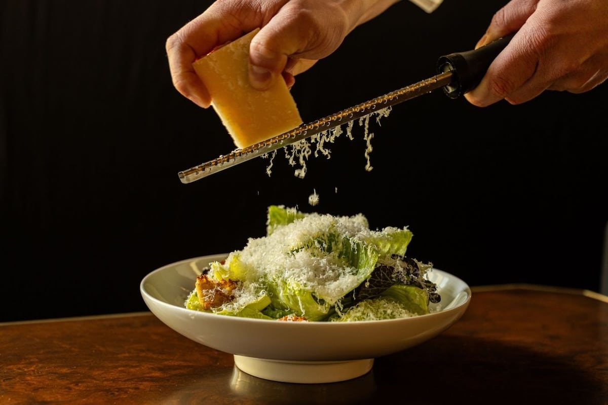 Salade proposée au restaurant the View à New York