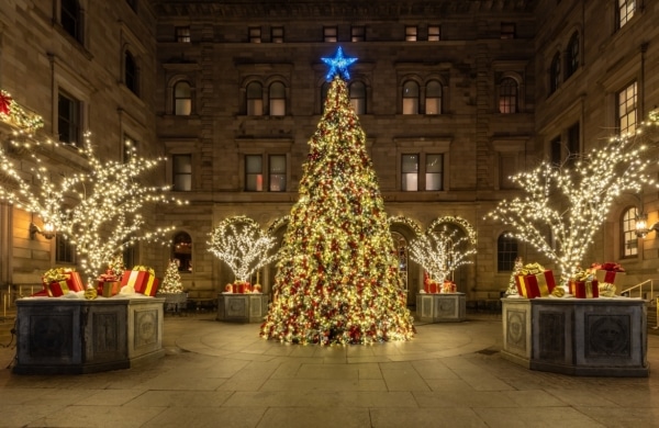 Sapin du Lotte New York Palace Hotel