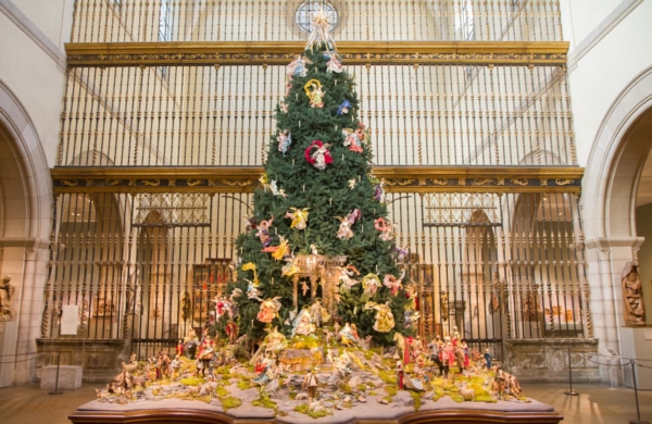 Sapin de Noël au MET à New York