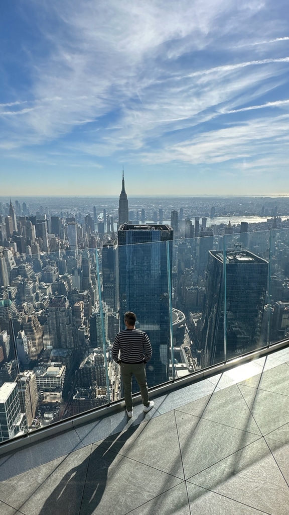 The Edge New York : vue sur l'Empire State Building