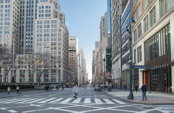 5ème avenue à New York