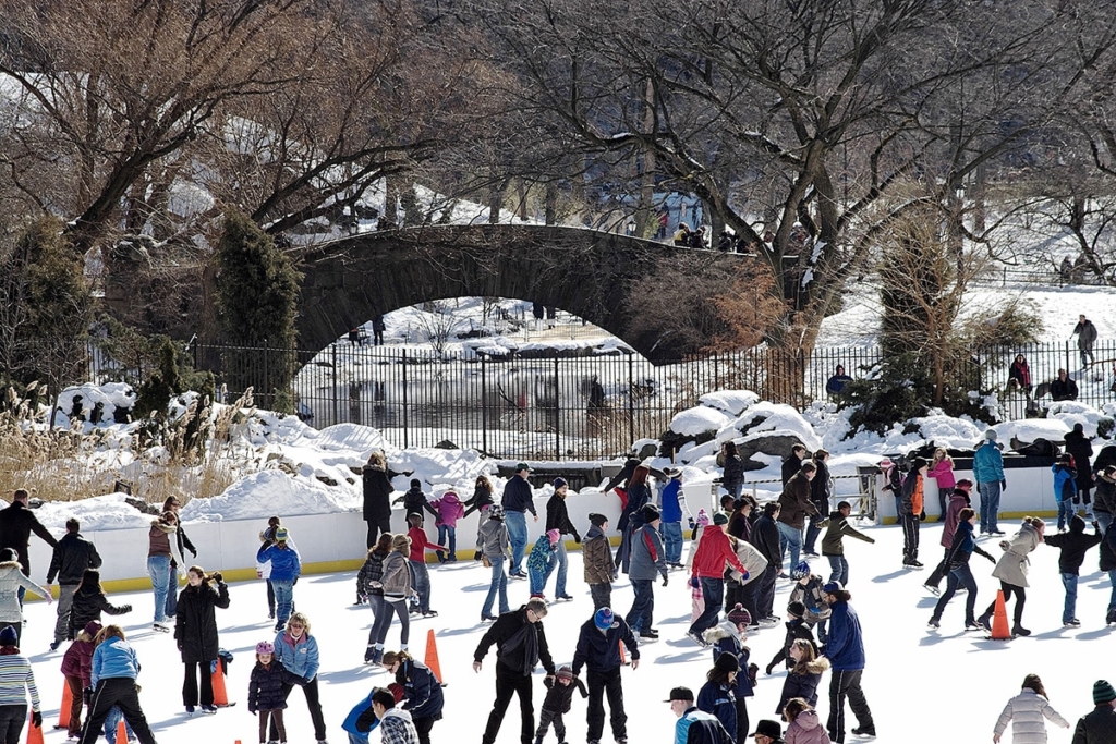 Wollman Rink, patinoire de Central Park à New York