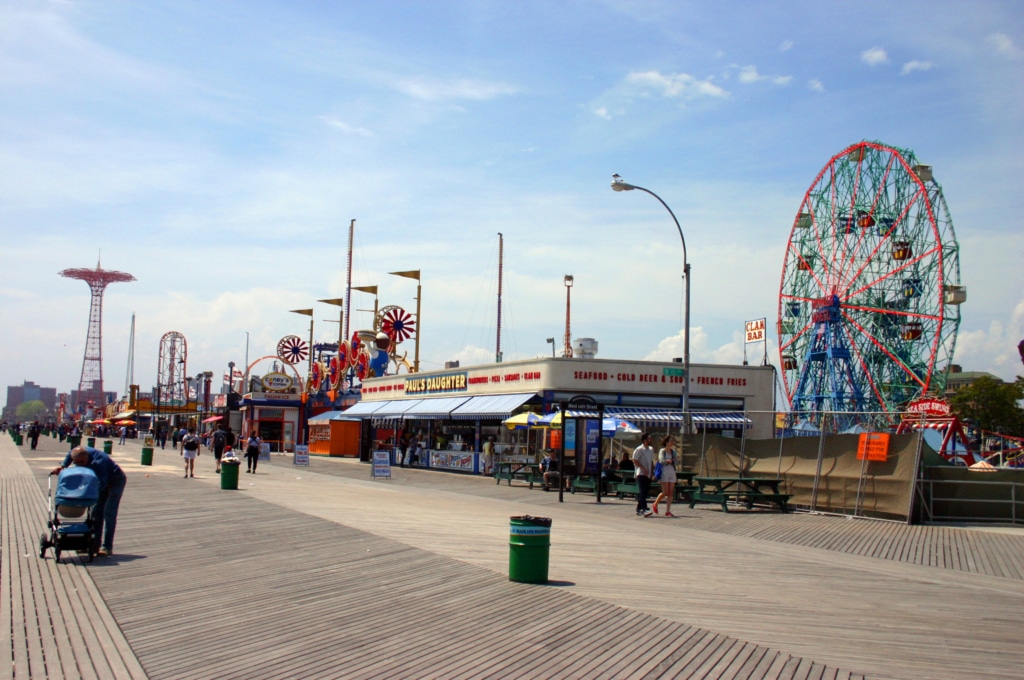 Luna Park à Coney Island à New York