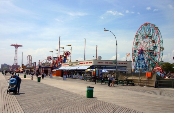 Luna Park à Coney Island à New York