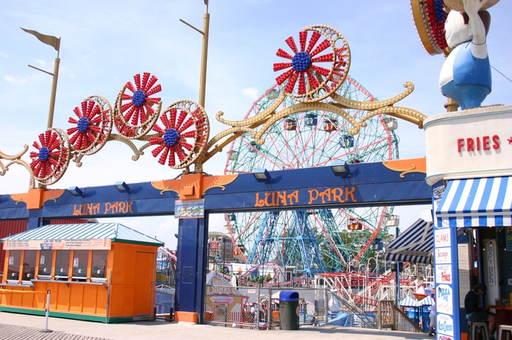 Luna Park à Coney Island à New York