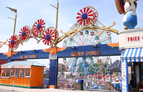 Luna Park à Coney Island à New York