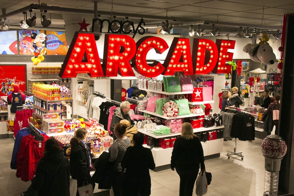 Intérieur du magasin de Macy's