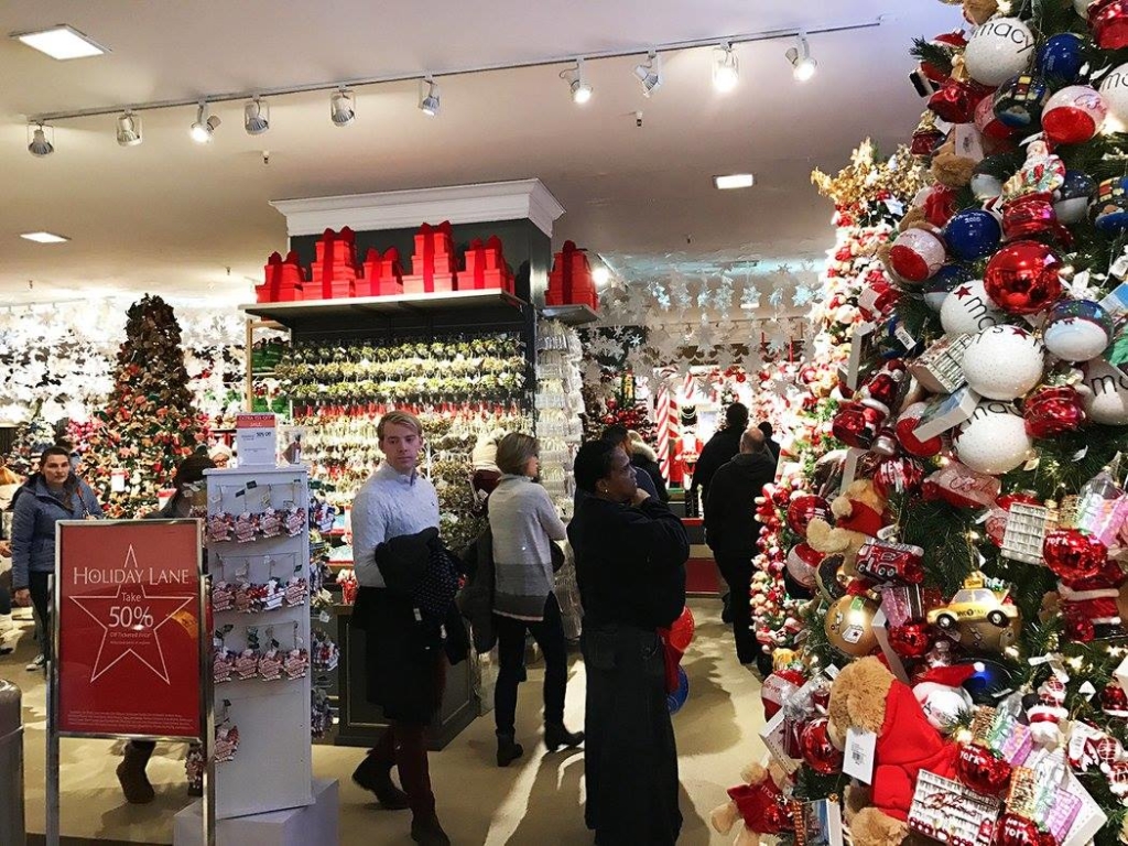Macy's grand choix décorations de noel