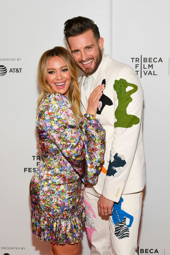 Hilary Duff et Nico Tortorella au Tribeca Film Festival