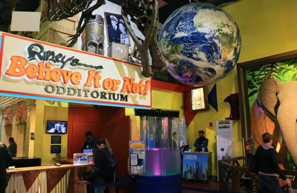 L'entrée du Ripley's Believe It or Not! Times Square à New York