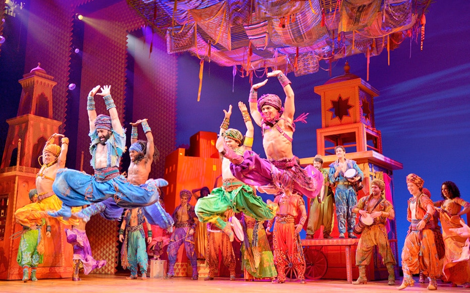 Comédie Musicale Aladdin à Broadway