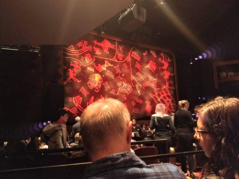 Vue depuis orchestra left au Minskoff Theatre à New York