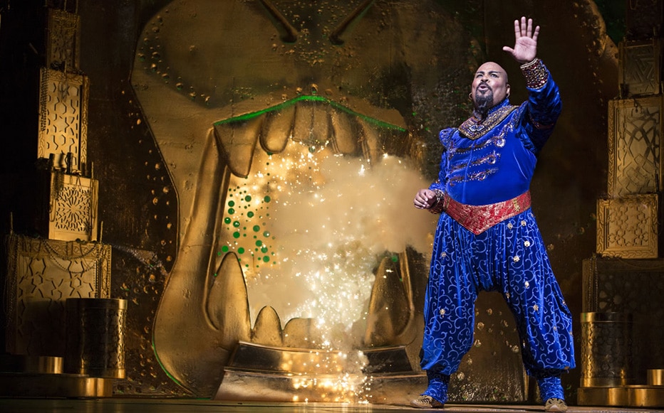 Spectacle Aladdin à New York : le Génie
