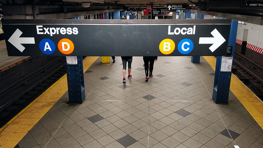 metro express nyc ligne A et D