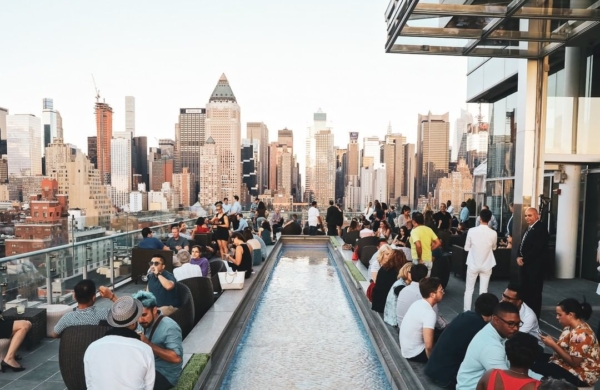 The Press Lounge, Rooftop New York