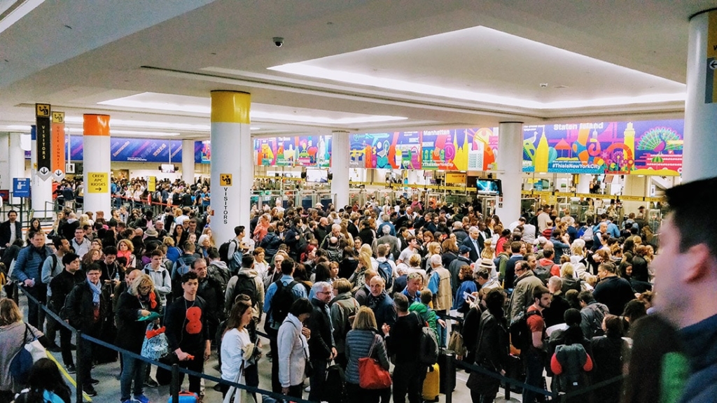 Passage immigration à New York