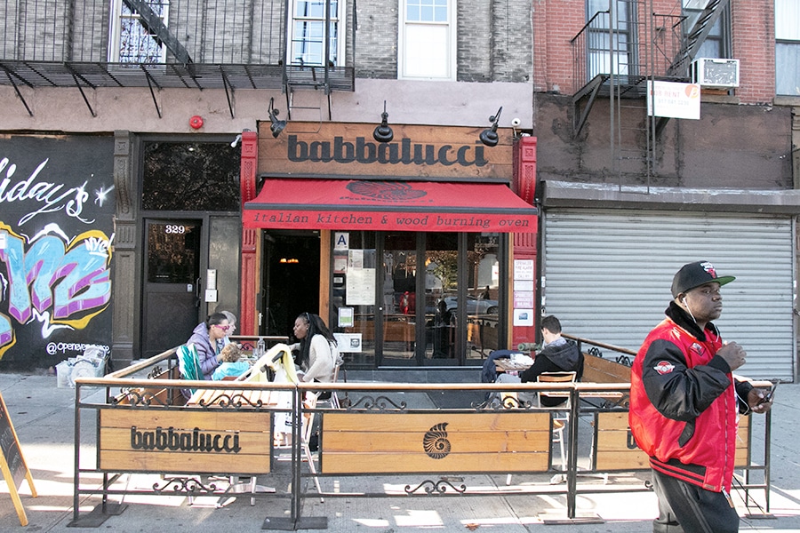 Babbalucci est un excellent restaurant italien situé dans le quartier d'Harlem