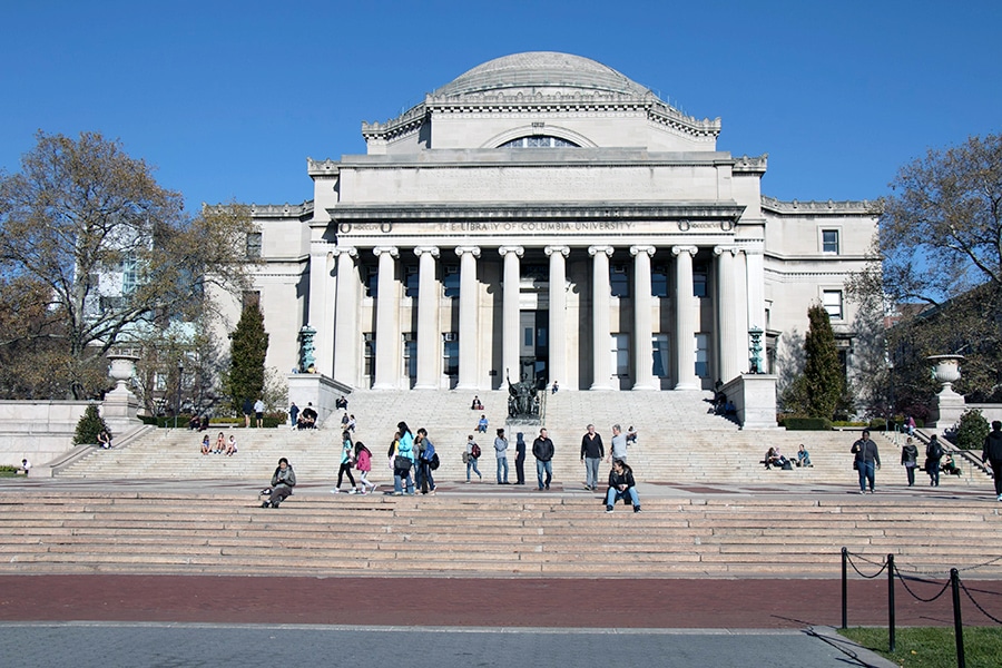 Campus universitaire Colombia est une prestigieuse université de New York