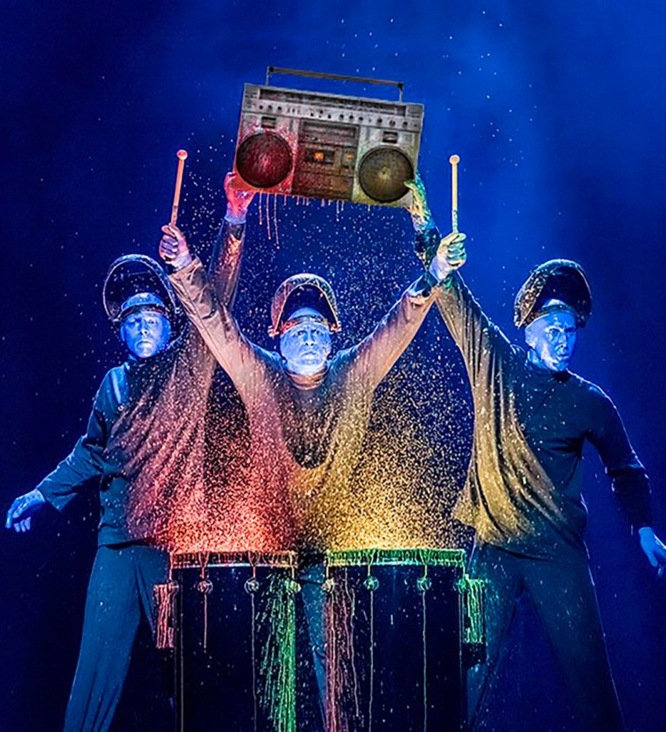 Blue Man Group, comédie musicale à New York