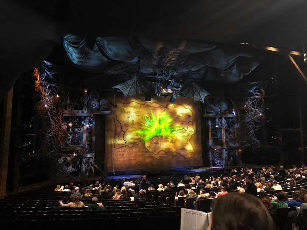 Vue Orchestra L au Gershwin theatre à New York