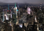 New York la nuit depuis le 86ème étage de l'Empire State Building | Décembre 2019