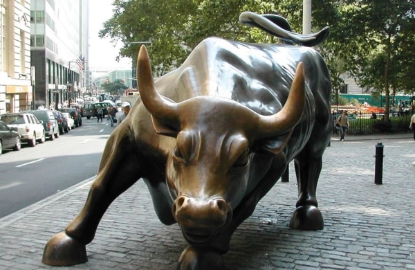Statue du taureau de Wall Street