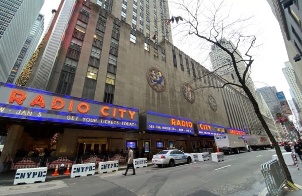 Radio City Music Hall à Noël à New York
