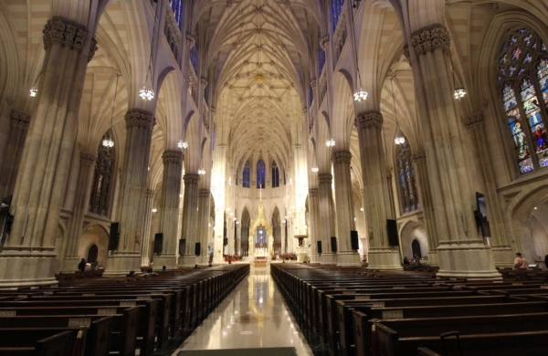 Intérieur de la cathédrale Saint Patrick